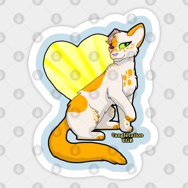 Brightheart Sticker by TangletallonMeow